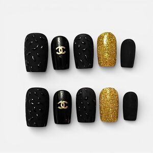 Custom Handmade Reusable Designer Press On Nails